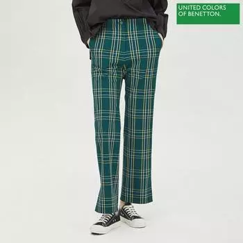 Брюки Benetton Benetton с боковыми разрезами Bapt95211 Gn painted/42