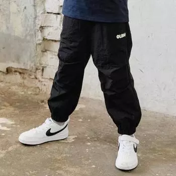 Брюки-чоггеры Olivan Small Logo, черные blacks/110