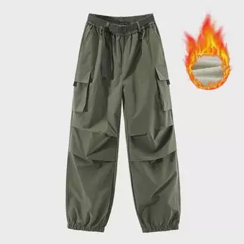 Брюки десантника милитари-зеленого цвета: Функциональные, модные осенне-зимние альпинистские комбинезоны для мужчин 2X Large