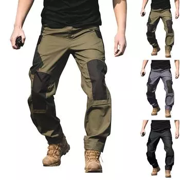 Брюки для активного отдыха Мужские рабочие брюки из нейлона 600D Scratching Pack Wear/Scratch Pack L чёрный