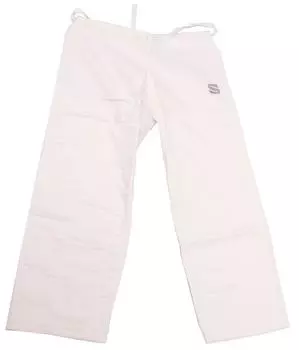 Брюки для дзюдоги JZJP15 Детские белые [Кузакура] белый