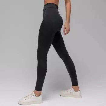 Брюки для фитнеса с высокой талией, женские, быстросохнущие, эластичные, высокоэластичные, спортивные, с цветовым сращиванием, обтягивающие, персикового цвета, утягивающие бедра, обтягивающие леггинсы S чёрный