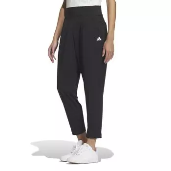Брюки для гольфа 4way Stretch Nylon Lightweight Ankle Black [Adidas Golf] Womens