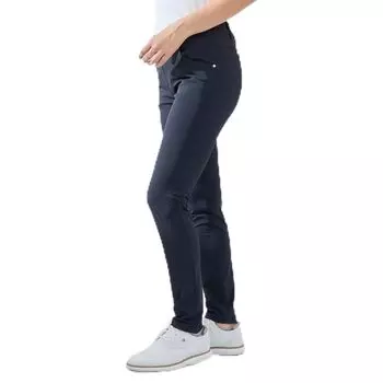 Брюки для гольфа Body Shell Skinny Pants Navy [June Andrope] [Защита от ультрафиолета] [Водоотталкивающие] [Прозрачные] [Эластичные] Женские (40)