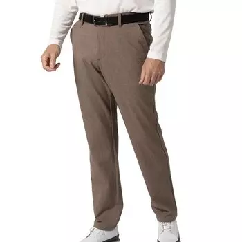 Брюки для гольфа Micro Check Stretch Long Pants Brown [Footjoy] Mens коричневый