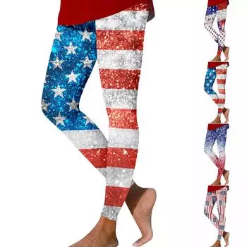 Брюки для йоги с высокой талией для женщин и девочек, эластичные леггинсы с цветным принтом для тренировок, колготки XL