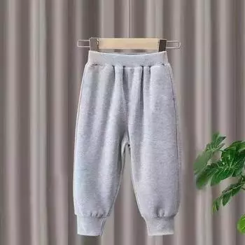 Брюки для мальчиков весна-лето-осень Брюки для детей и подростков Тонкие детские спортивные прямые брюки Модные брюки с тремя полосками Модные 100 чёрный