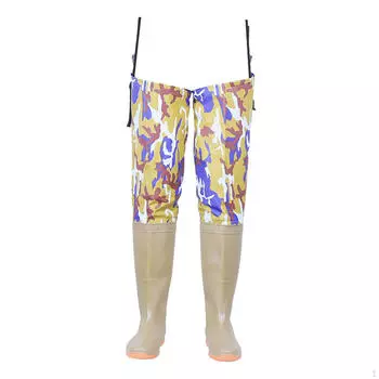 Брюки для рыбалки Bootfoot ПВХ водонепроницаемые для садовых работ Size 37