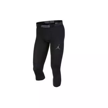Брюки для тренировок Jordan Dri-Fit 23 Alpha 3/4, мужские, черные 892246-010 XS