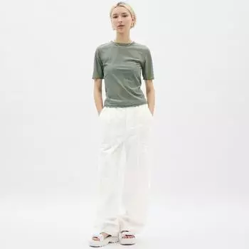 Брюки-джоггеры без застежек GU by Uniqlo Cocoon A+EC 75,5, длина 77,5 см