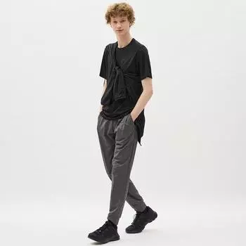 Брюки-джоггеры GU by Uniqlo Dry Stretch GA B стандартной длины 08 DARK GRAY/XS