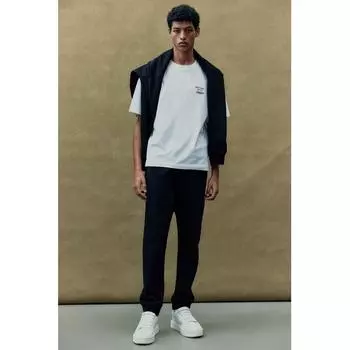 Брюки-джоггеры HM Cargo облегающего кроя черного цвета XS