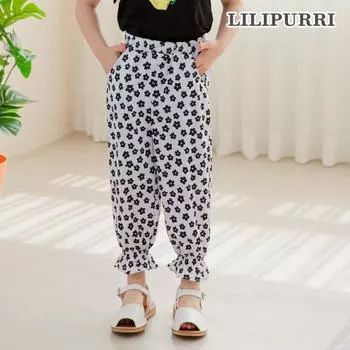 Брюки-джоггеры Lilypuri Candy Pop белые White/150