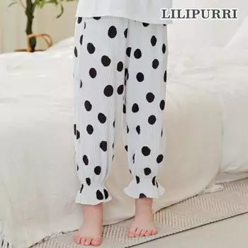 Брюки-джоггеры Lilypuri Candy Pop черного цвета Black/140