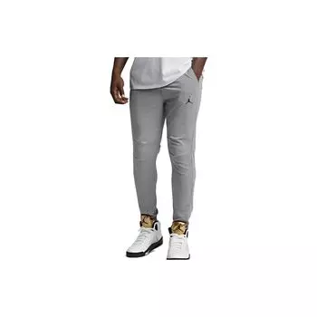 Брюки-джоггеры с эластичной резинкой на талии Jordan Logo Print Серые 835845-063 S