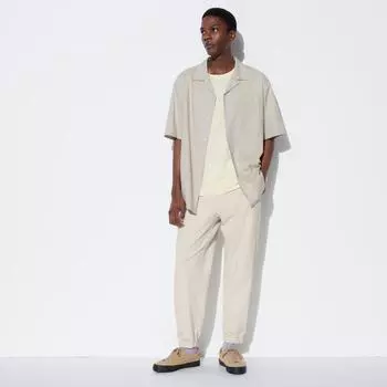 Брюки-джоггеры UNIQLO из джерси с эффектом стирки