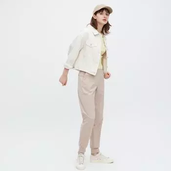 Uniqlo Japan ультра эластичные брюки Airism Jogger, удлиненные, длина 71 73 см 07 GRAY/XS