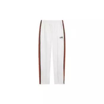 Брюки-джоггеры унисекс с контрастной лентой Li-Ning Fashion Series, белые AKLS869-5 XXL