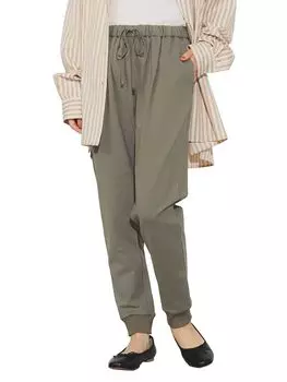 Брюки G Hem Rib Easy PT25S OLIVE M [Beams Heart] женские оливковый