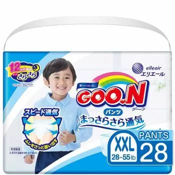 Брюки Goon Soft Fit больше, чем BIG (13~25 кг) Мальчики 28 штук