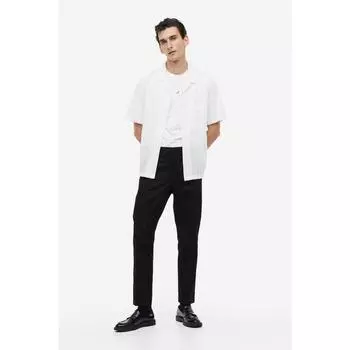 Брюки HM slim fit из твила черного цвета 1176809001 28 EUR 28S