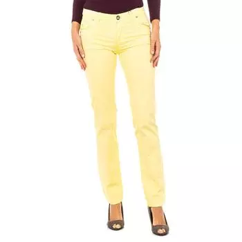 Женские обтягивающие брюки-стрейч LWT006 26-USA жёлтый