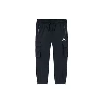 Брюки Jordan Simple Breathable Versatile Casual, детские, черные, JD2322039GS-002 S