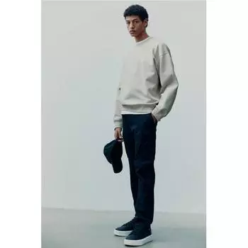 Брюки-карго HM slimM Fit Ripstop черного цвета XS