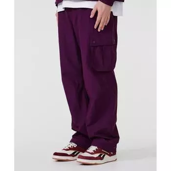 Брюки-карго из тканого материала REEBOK Varsity Фиолетовые 70