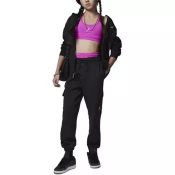 Брюки-карго Jordan Jumpman Lace-Up Versatile для детей, черные HV1522-010 S