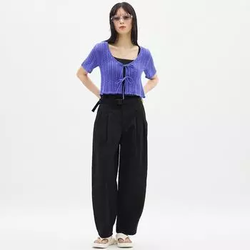 Брюки-коконы GU by Uniqlo Tech Tac B+EC