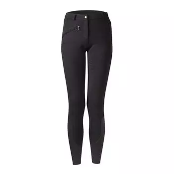 Брюки-кюлоты JODHPURS из силикона для начинающих, полностью застегивающиеся, черные, размер XL, женские, JO-CU-1685-LA