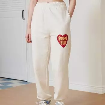 Брюки Line Friends BT21 BABY Sweet Sweetz цвета слоновой кости