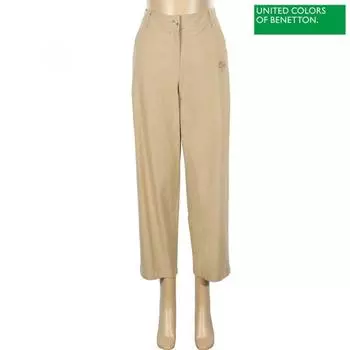 Брюки мешковатые с вышитым логотипом Benetton Benetton Bapt60331 Bg beige/42