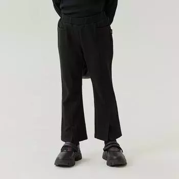 Брюки Olivan с разрезами Bootcut, черные blacks/150