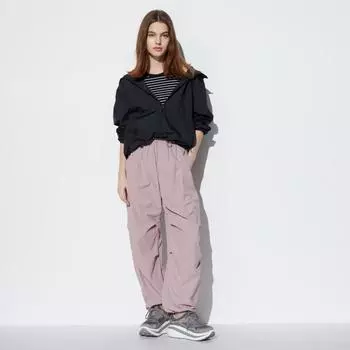 Брюки-парашюты UNIQLO JAPAN стандартной длины от 66,5 до 68,5 см. 30 NATURAL/3XL