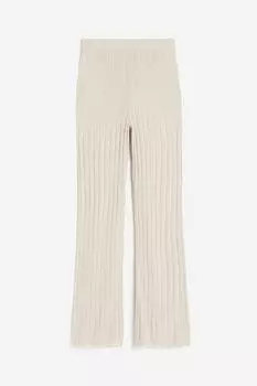 Брюки рельефной вязки