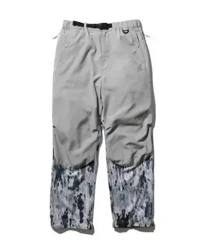 Брюки с принтом и защитой от насекомых [Snow Peak] серый