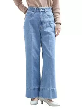 Брюки Широкие DNM BLECH M [Beams Heart] Center-P Женские