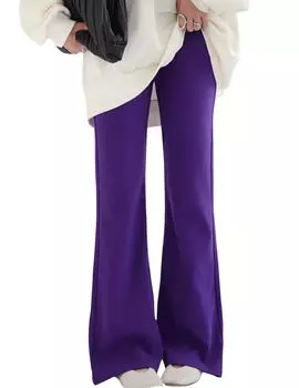 Брюки Shutomi Series Finely Brushed Ribbed Pants L 23 Purple [antiqua] женские AMA-00019
