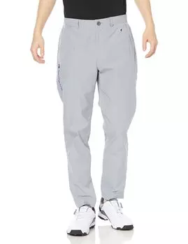 Брюки Stretch Water Repellent Script Logo Long Pants Golf Silver Grey M [Champion] Мужские C3-XG206