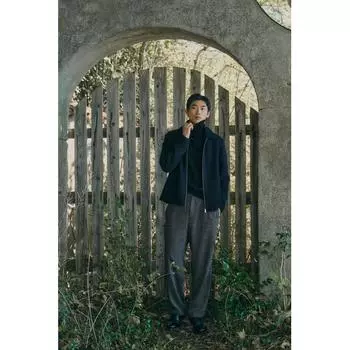 Брюки свободного кроя из твила HM черного цвета S