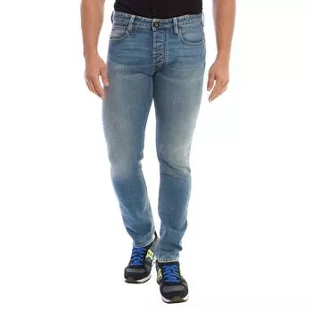 Брюки облегающего кроя 3K1J75 для мужчин 30-USA синий