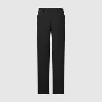 Брюки восхищения UNIQLO, эластичный в двух направлениях хлопок, как длина штанин, длина 85 см