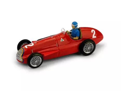 BRUMM Alfa Romeo F1 159 1951 Belgian GP Winner Fangio фигурка включена BRUMM FANGIO 1/43 [Предмет] красный