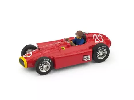 BRUMM Ferrari F1 D50 1956 Monaco GP Чемпион мира Фанхио в комплекте BRUMM FERRARI FANGIO 1/43 [Предмет] красный