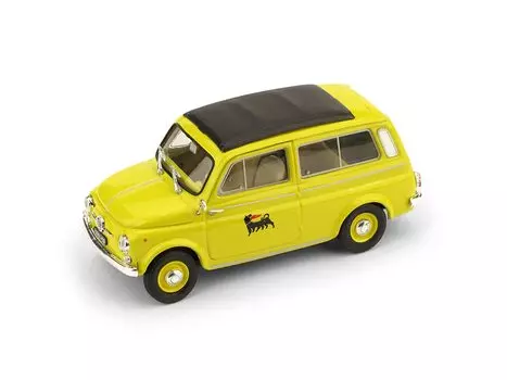 BRUMM FIAT 500 GIARDINIERA 1960 AGIP BRUMM FIAT 500 GIARDINIERA AGIP 1/43 [предмет] жёлтый