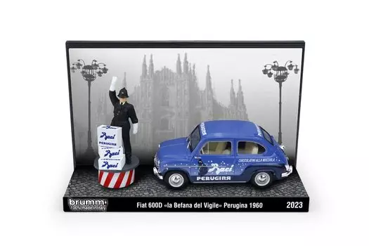 BRUMM FIAT 600D BRUMM FIAT 600D LA BEFANA DEL VIGILE 1960 1/43 [предмет]