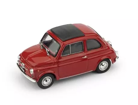 BRUMM Fiat Cinquecento Mini Car FIAT 500F с закрытой крышей 1965 1/43 (красный) [Элемент] красный