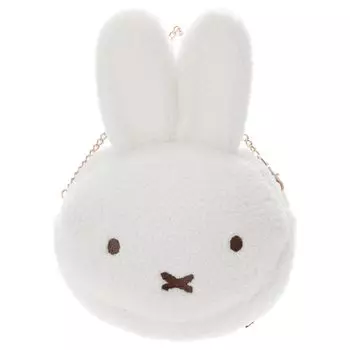 Бруна Миффи и Снаффи Плюшевая игрушка на прогулку с цепочкой Высота плюшевой игрушки Миффи Приблизительная. 24см